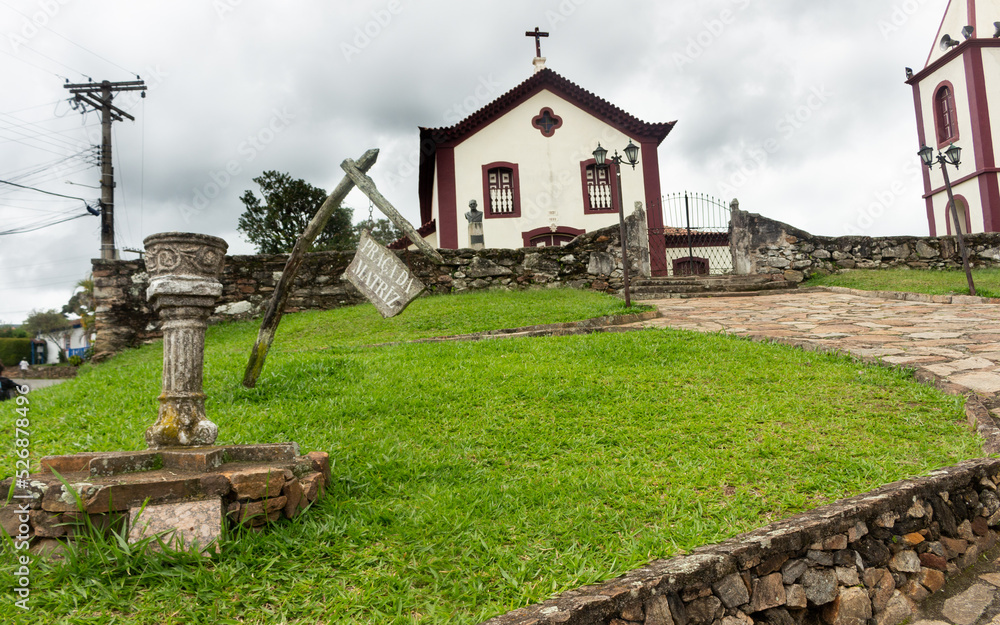 Church in a village