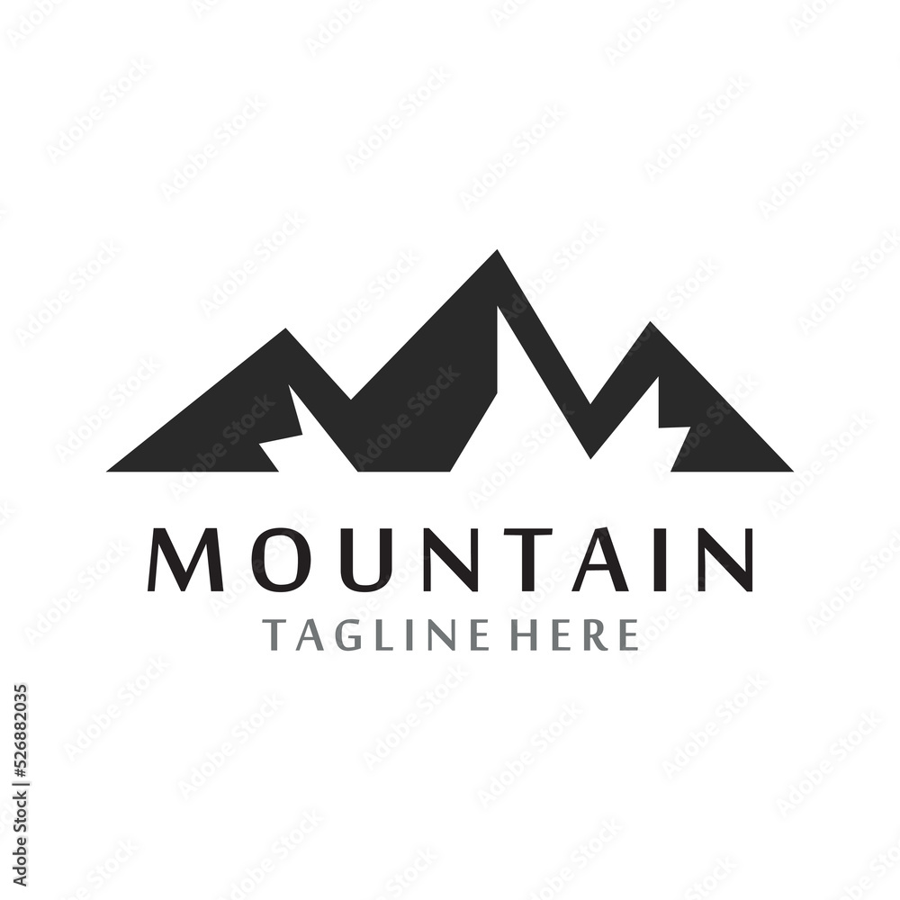 Mountain icon Logo Mountain icon Logo