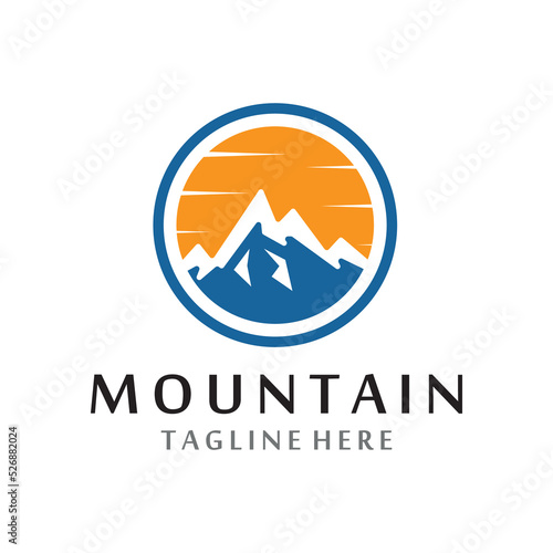 Free Download Mountain icon Logo - GFXLoad