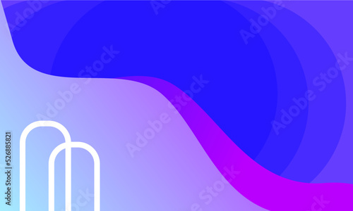 Abstract modern background design with cool color degradation for flyer banners and presentations, with space for text