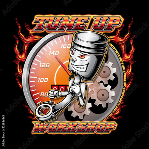 Tune up Workshop Logo or mascot