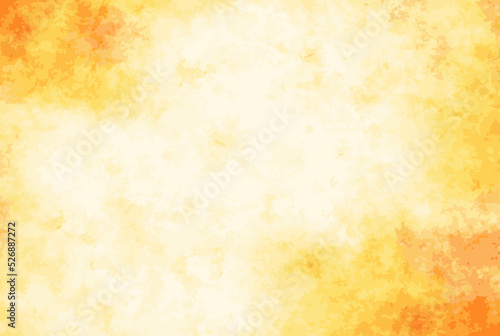 シンプルで綺麗なオレンジ色の背景イラスト