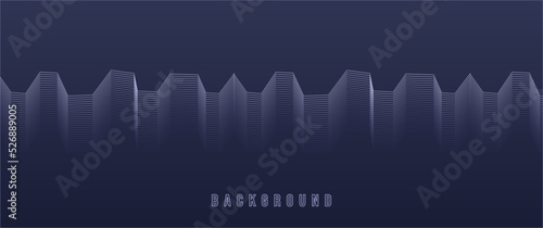 Abstract zigzag wave vector background design concept, ice mountain look-alike, can be used for background, backdrop, banner, wallpaper, card.