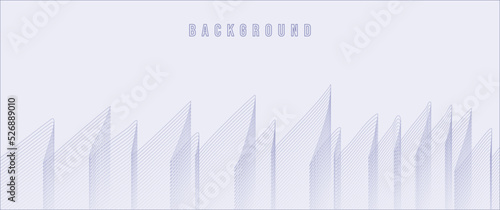 Abstract zigzag wave vector background design concept, ice mountain look-alike, can be used for background, backdrop, banner, wallpaper, card.