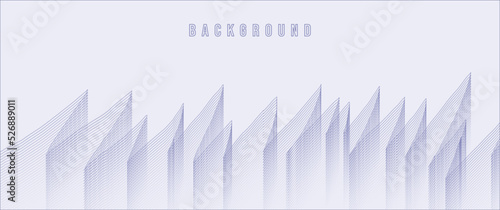 Abstract zigzag wave vector background design concept, ice mountain look-alike, can be used for background, backdrop, banner, wallpaper, card.