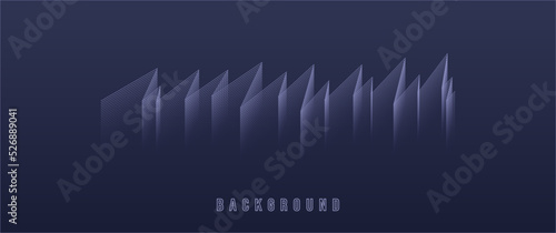 Abstract zigzag wave vector background design concept, ice mountain look-alike, can be used for background, backdrop, banner, wallpaper, card.