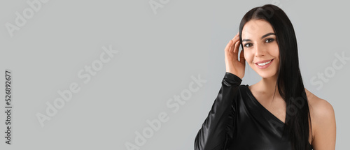 Young woman with beautiful ...