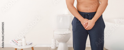 Young man with urologic dis...