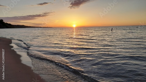 sunrise on the beach