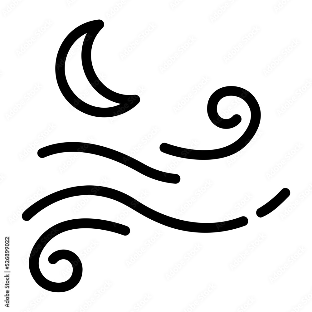 Obraz premium windy icon