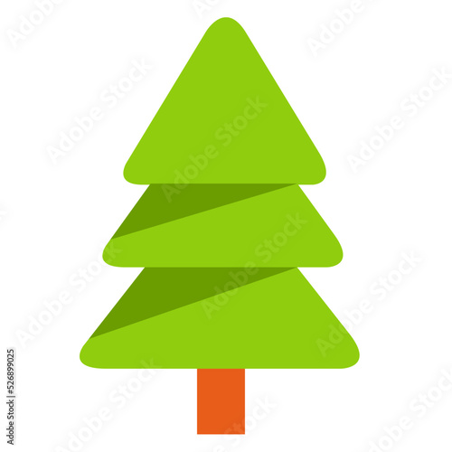 Christmas tree icon sign symbol design