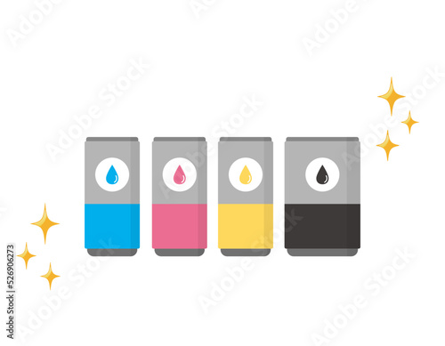 プリンターのインクカートリッジ
