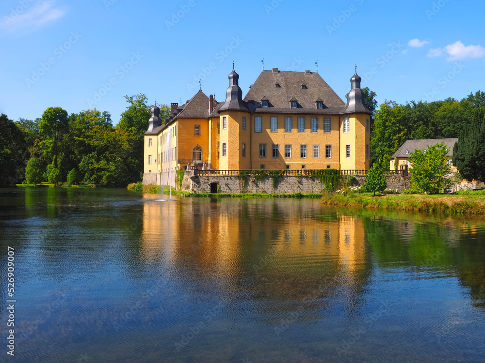 Schloss Dyck beautiful german water castle in Juechen Schloss Dyck beautiful german water castle in Juechen