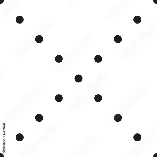 dots seamless repeat pattern vector