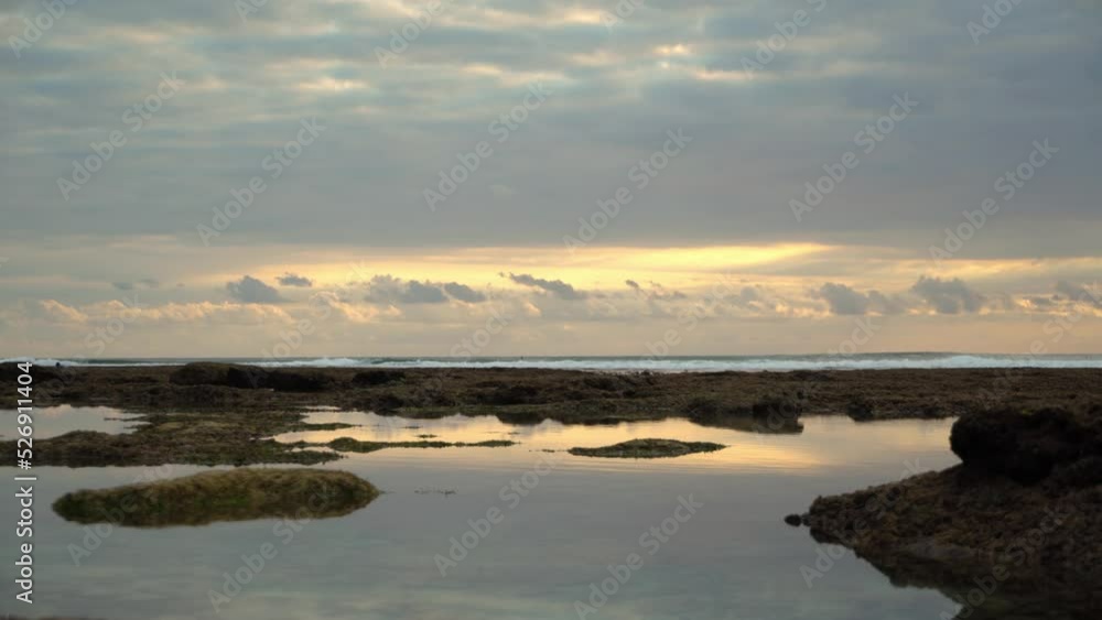 Cloudy afternoon in Suluban beach, Bali, indonesia Cloudy afternoon in Suluban beach, Bali, indonesia