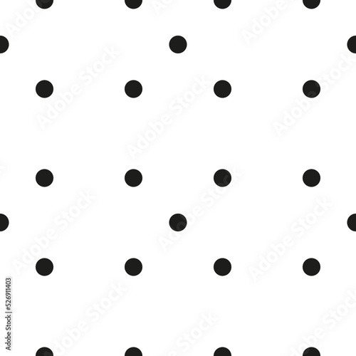 dots seamless repeat pattern vector