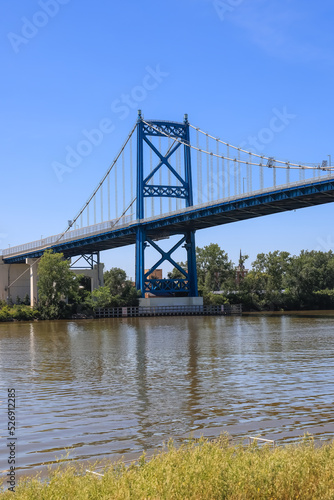 Anthony Wayne bridge in Toledo, Ohio, USA