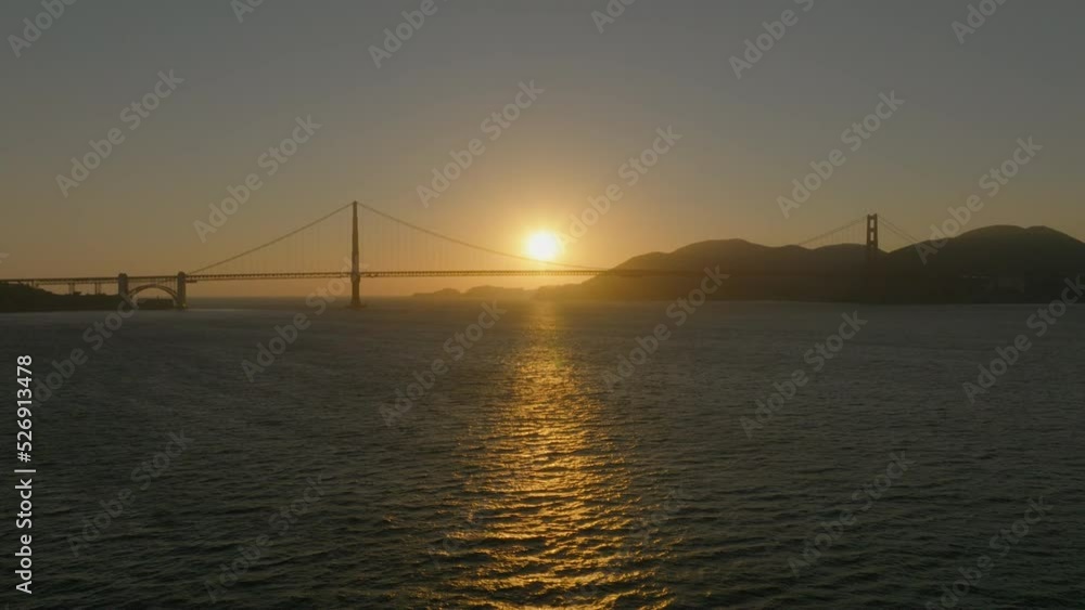 Sunset at Golden Gate Bridge San Francisco Sunset at Golden Gate Bridge San Francisco