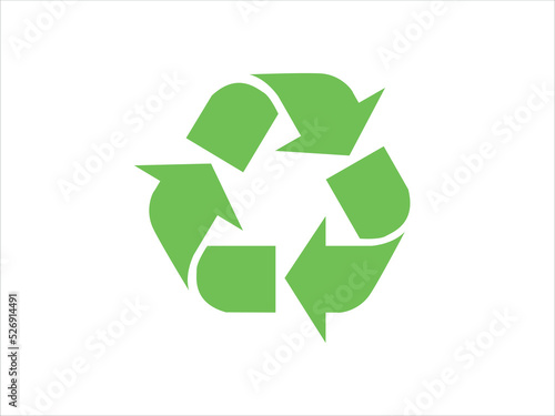 Recycling codes. Recycling symbol on an isolated background. Mobius tape.
Special icon for sorting and recycling. Secondary use. Vector illustration for Packaging Marking.
