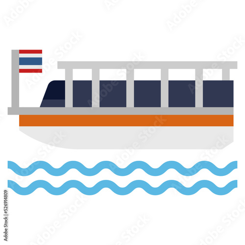 chaophraya ferry icon