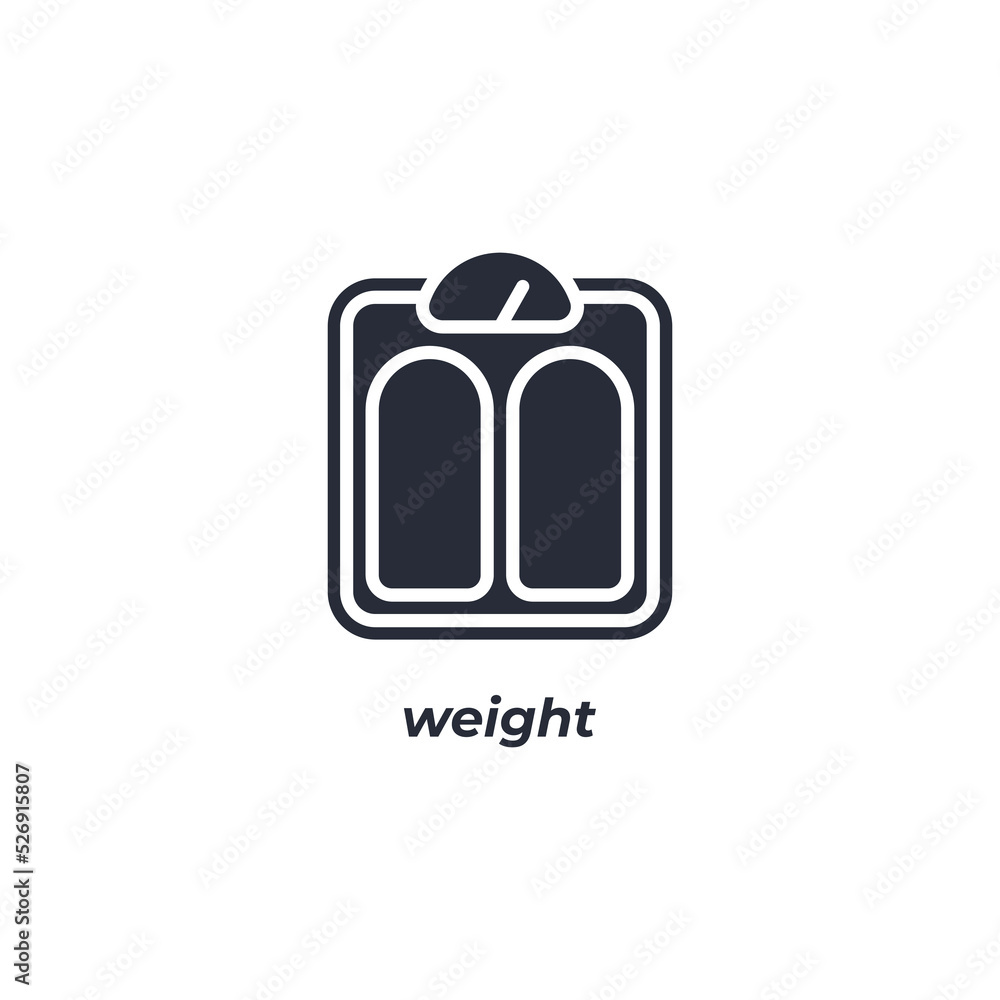 weight vector icon. filled flat sign for mobile concept and web design. Symbol, logo illustration. Vector graphics weight vector icon. filled flat sign for mobile concept and web design. Symbol, logo illustration. Vector graphics