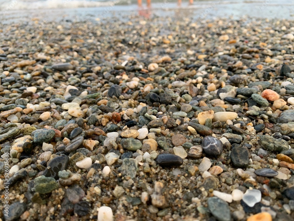 pebbles on the beach pebbles on the beach
