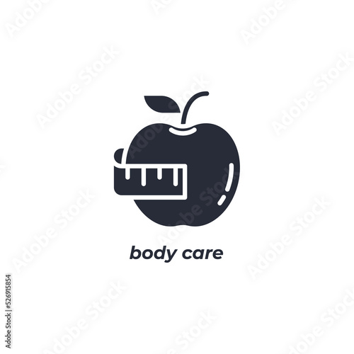 body care vector icon. filled flat sign for mobile concept and web design. Symbol, logo illustration. Vector graphics