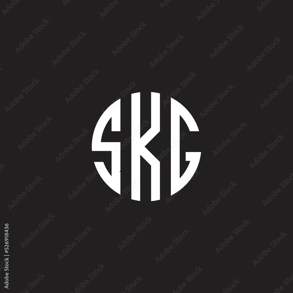 Logo Letter Combinations S, K and G. 3 Letter Combinations Logo Letter Combinations S, K and G. 3 Letter Combinations