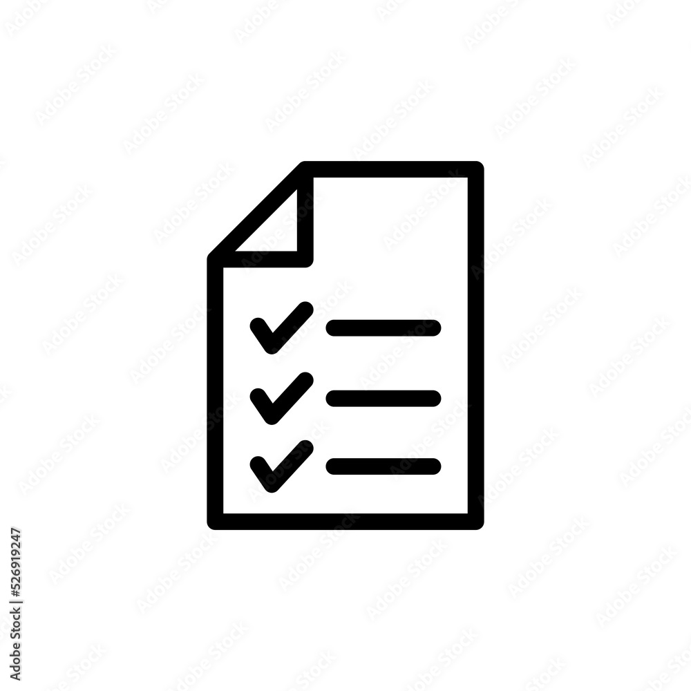 checklist icon design vector illustration high quality black style checklist icon design vector illustration high quality black style