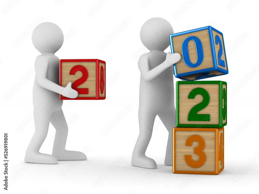 Conceptual image teamwork on white background. Isolated 3D illustration Conceptual image teamwork on white background. Isolated 3D illustration