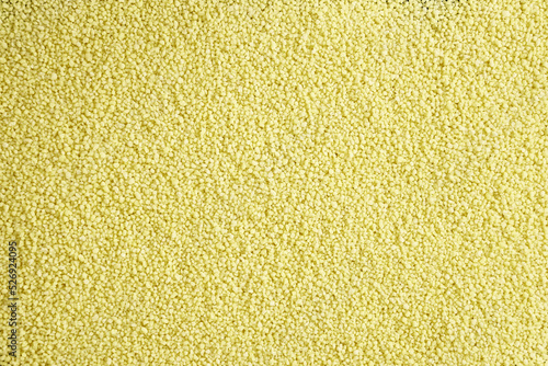 fresh yellow croup couscous close-up background screensaver