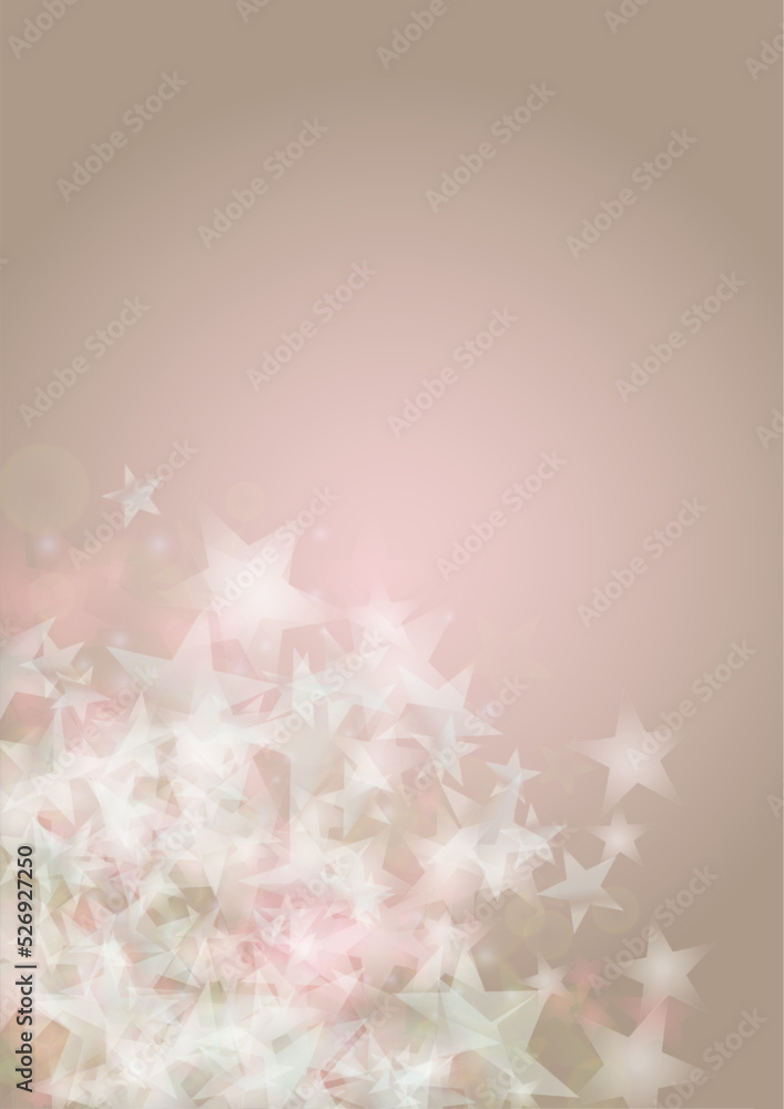 Vector Shiny Stars Confetti on Pink Background with Silver and White Light Spots. Magic Shiny Pastel Print. Baby Print. Gentle Stardust Pattern. Sparkle Festive Cover Design. Vector Shiny Stars Confetti on Pink Background with Silver and White Light Spots. Magic Shiny Pastel Print. Baby Print. Gentle Stardust Pattern. Sparkle Festive Cover Design.