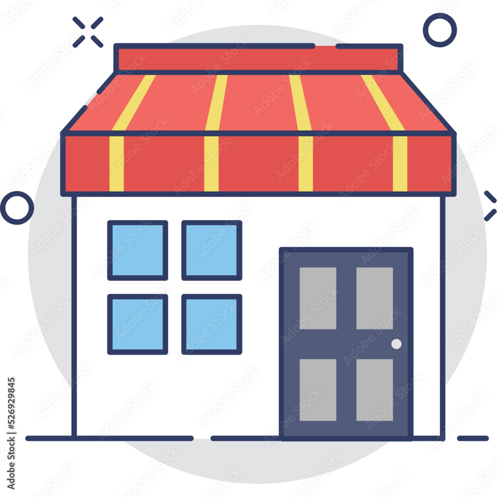 Store Vector Icon Store Vector Icon