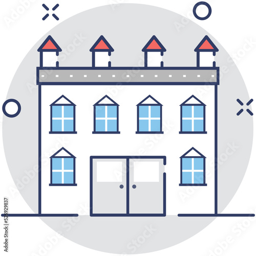 Institute Vector Icon