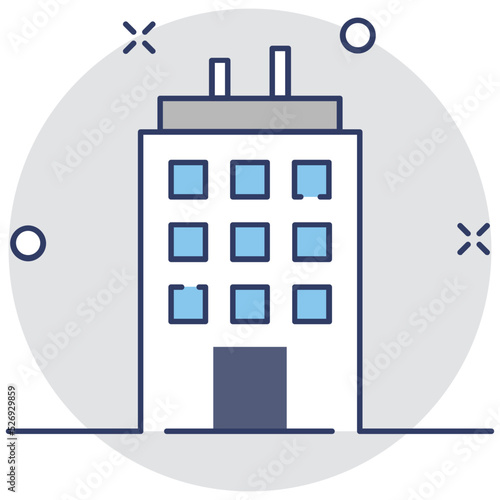 Skyscraper Vector Icon