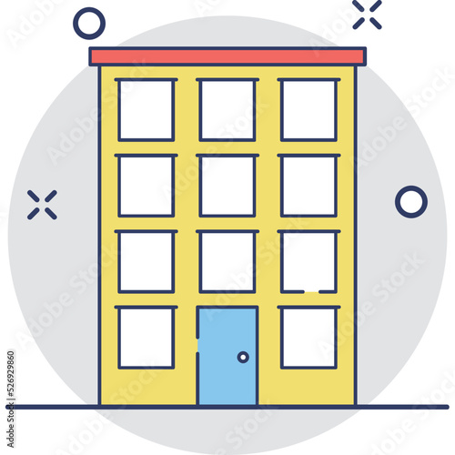 Skyscraper Vector Icon