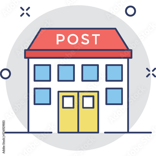 Post Office Vector Icon