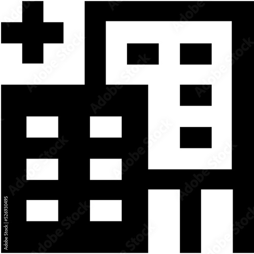 Hospital Vector Icon 