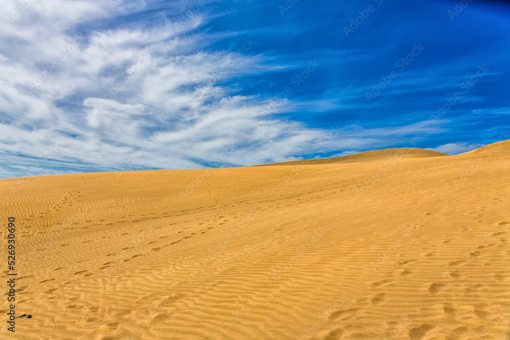 Maspalomas Duna - Desert in Canary island Gran Canaria Maspalomas Duna - Desert in Canary island Gran Canaria