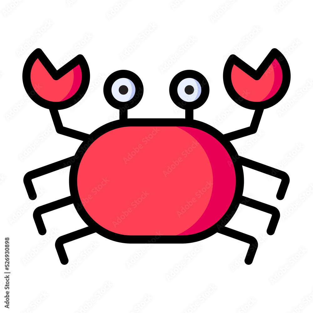 Crab icon.
