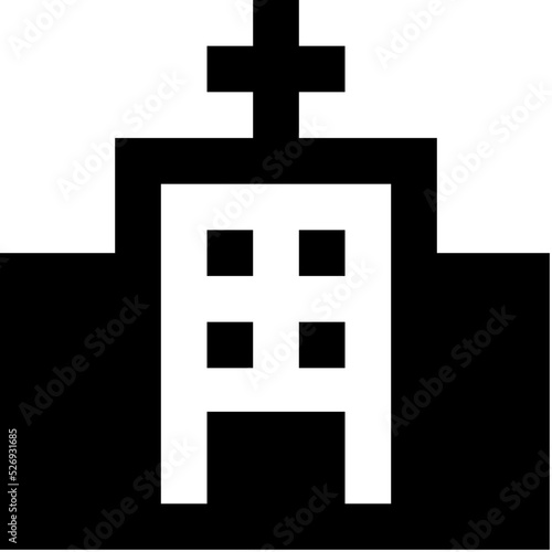 Hospital Vector Icon 