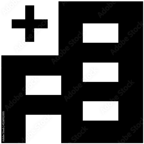 Hospital Vector Icon 