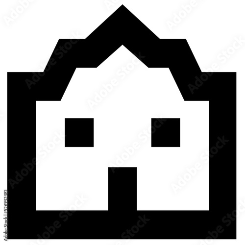 Bungalow Vector Icon