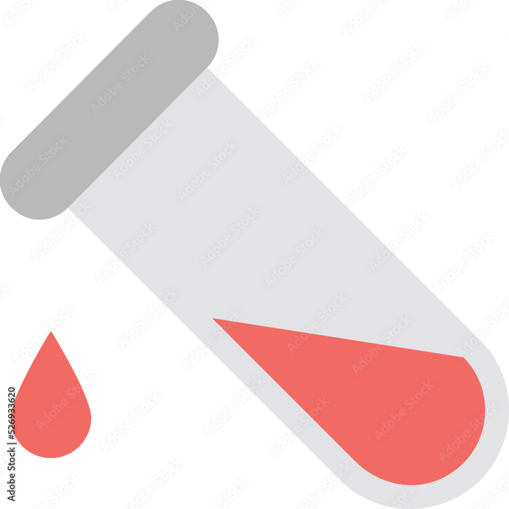 Test Tube Vector Icon Test Tube Vector Icon
