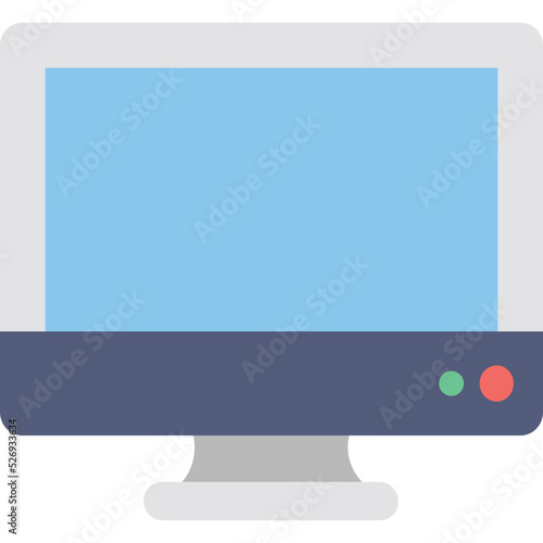 Monitor Vector Icon