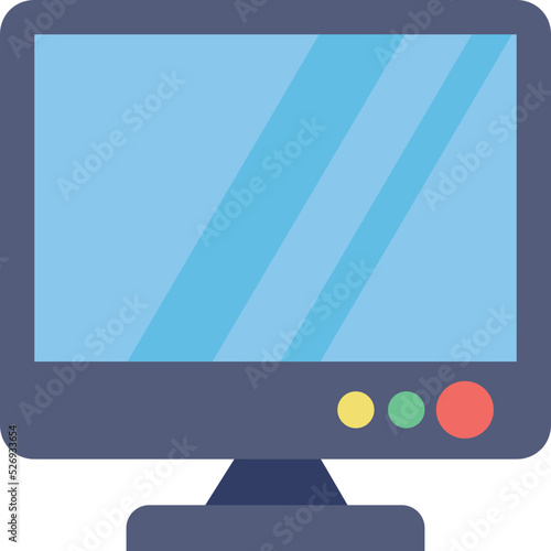 Monitor Vector Icon