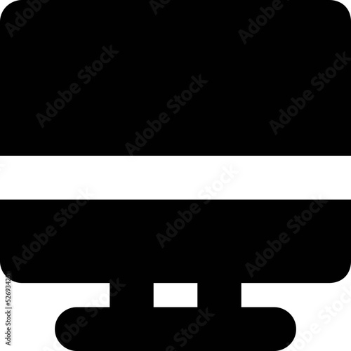 Monitor Vector Icon