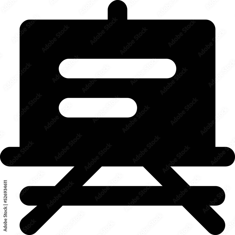 Whiteboard Vector Icon