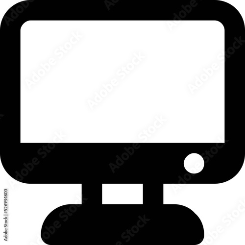 Monitor Vector Icon