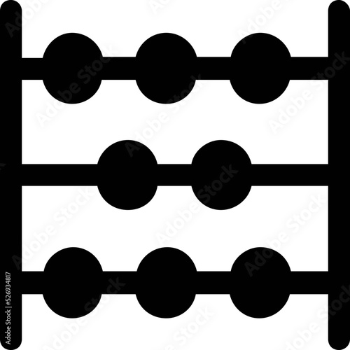 Abacus Vector Icon